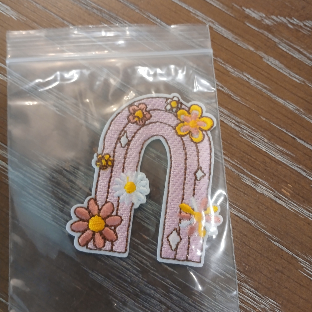 Floral Pink Kids Patch